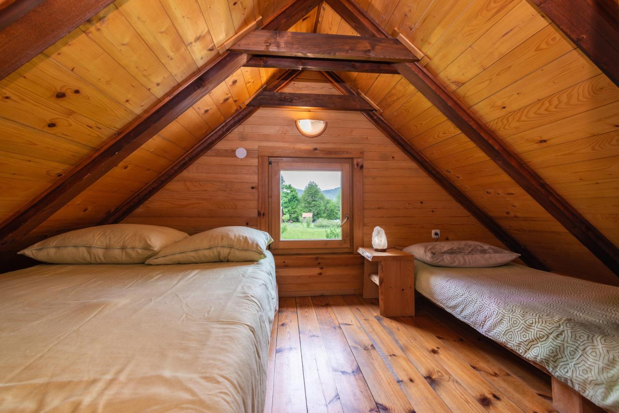 Chalets Zelena Vrata Fuzine Bagian luar foto